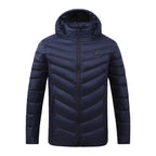 USB Winter Electric Heated Jacket Warm Thermal Jacket, 4 Zone Blue S, 4 Zone Blue M, 4 Zone Blue L, 4 Zone Blue XL, 4 Zone Blue XXL, 4 Zone Blue 3XL, 4 Zone Blue 4XL, 4 Zone Black S, 4 Zone Black M, 4 Zone Black L, 4 Zone Black XL, 4 Zone Black XX... 4 Zone Blue S TBD0603105301