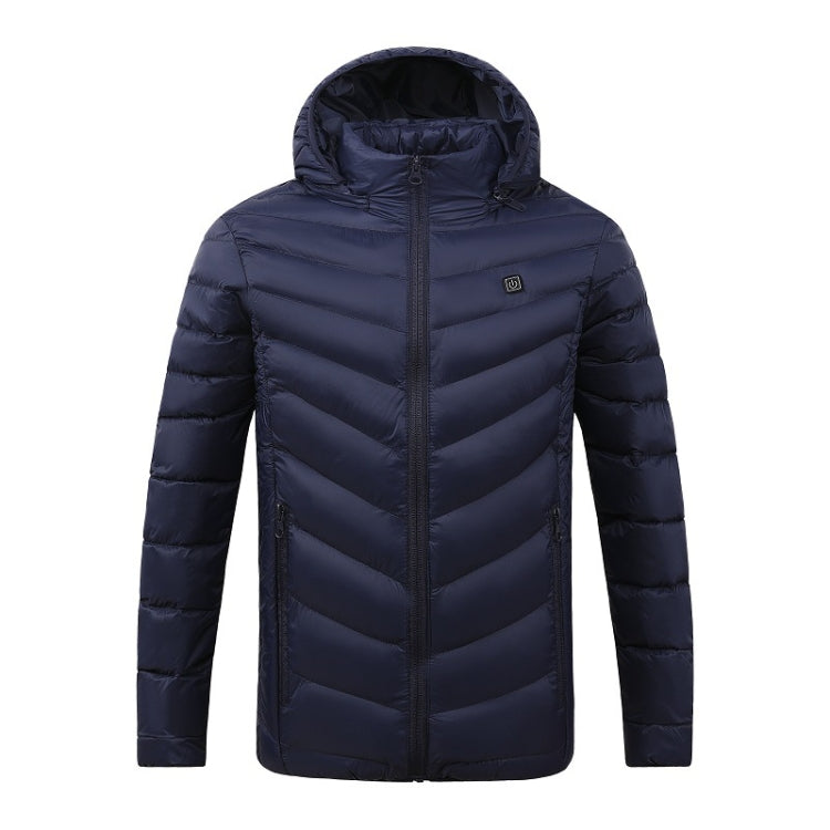 USB Winter Electric Heated Jacket Warm Thermal Jacket, 4 Zone Blue S, 4 Zone Blue M, 4 Zone Blue L, 4 Zone Blue XL, 4 Zone Blue XXL, 4 Zone Blue 3XL, 4 Zone Blue 4XL, 4 Zone Black S, 4 Zone Black M, 4 Zone Black L, 4 Zone Black XL, 4 Zone Black XX... 4 Zone Blue S TBD0603105301