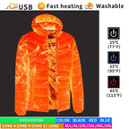 USB Winter Electric Heated Jacket Warm Thermal Jacket, 9 Zone Blue XL, 9 Zone Blue XXL, 9 Zone Blue 3XL, 9 Zone Blue 4XL, 9 Zone Red S, 9 Zone Red M, 9 Zone Red L, 9 Zone Red XL, 9 Zone Red XXL, 9 Zone Red 3XL, 9 Zone Red 4XL                           ...