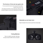 Vr fold V1 Panoramic View Convenient Folding VR Glasses, Vr fold V1
