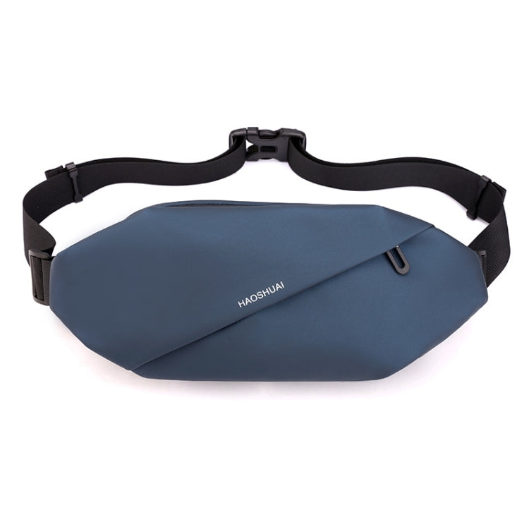 HAOSHUAI 1100-20 Men Waist Bag Outdoor Running Mobile Phone Bag, 1100-20 Dark Blue, 1100-20 Black, 1100-20 Army Green 1100-20 Dark Blue Dark Blue