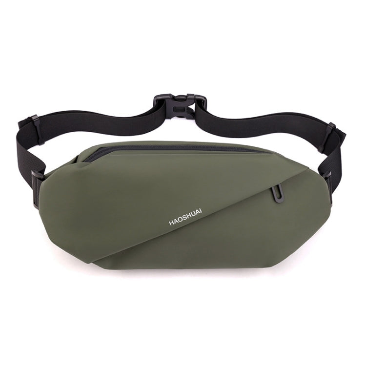 HAOSHUAI 1100-20 Men Waist Bag Outdoor Running Mobile Phone Bag, 1100-20 Dark Blue, 1100-20 Black, 1100-20 Army Green – Durable Build, Easy to Use 1100-20 Army Green Army Green