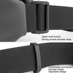 HAOSHUAI 1100-20 Men Waist Bag Outdoor Running Mobile Phone Bag, 1100-20 Dark Blue, 1100-20 Black, 1100-20 Army Green