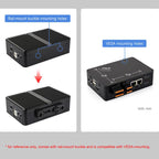 Waveshare Gigabit/2.5G Dual Ethernet Industrial Computer Based On Raspberry Pi CM5, 4 x RS485, 2×RS485+2×RS232
