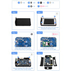 Waveshare Gigabit/2.5G Dual Ethernet Industrial Computer Based On Raspberry Pi CM5, 4 x RS485, 2×RS485+2×RS232