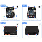 Waveshare Gigabit/2.5G Dual Ethernet Industrial Computer Based On Raspberry Pi CM5, 4 x RS485, 2×RS485+2×RS232