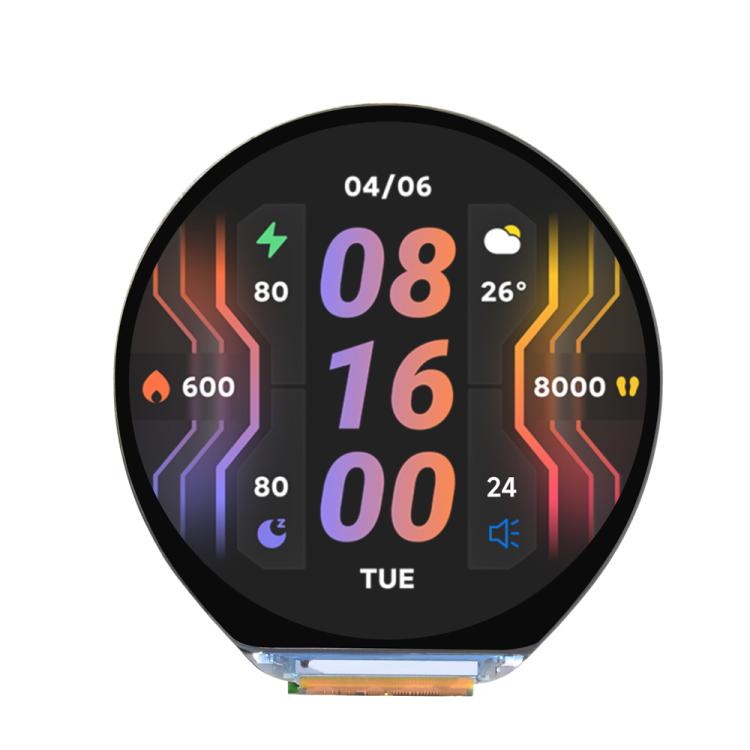 Waveshare ESP32-S3R8 1.46inch Round Touch Display Development Board, 412×412, Supports WiFi & Bluetooth, Without Cover Glass, With Cover Glass, With Widened Cover Glass Without Cover Glass