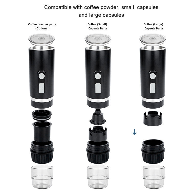 KFJ100 Portable Universal Automatic Espresso Capsule Coffee Maker, KFJ100