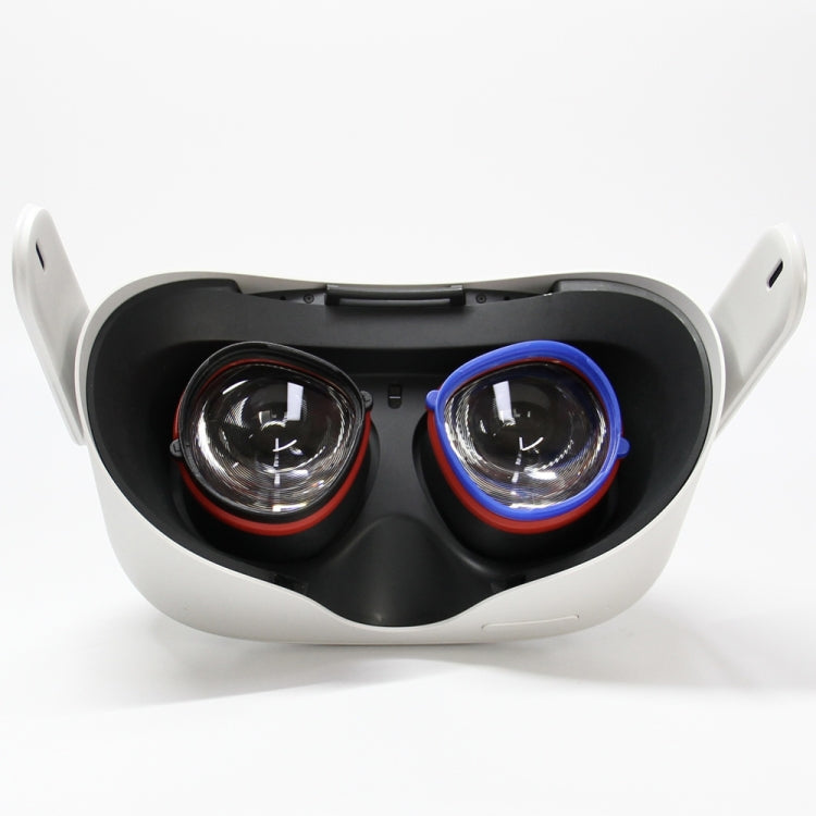 For Oculus Quest / Rifts / Quest 2 1pair VR All-in-one Glasses Frame Magnetic Suction Frame Can Match Myopic Lenses, Glasses Frame(Red), Glasses Frame(Blue), Glasses Frame(Black)