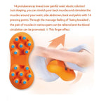 Cervical Acupressure Massager Sciatica Stretcher Muscle Release Massage Tool, Acupressure Massager