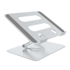 Multifunctional Desktop Foldable Rotating Laptop Cooling Bracket, Spec:, SP-086 (Silver), SP-086 (Gray), SP-88 (Silver), SP-88 (Gray) – Aluminum Alloy, Non-slip