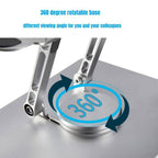Multifunctional Desktop Foldable Rotating Laptop Cooling Bracket, Spec:, SP-086 (Silver), SP-086 (Gray), SP-88 (Silver), SP-88 (Gray) – Aluminum Alloy, Non-slip