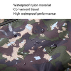 HAOSHUAI 206-1 Men Handheld Crossbody Bag Outdoor Waterproof Cloth Bag, 206-1 Brick Red, 206-1 Light Blue, 206-1 Dark Blue, 206-1 Black, 206-1 Army Green, 206-1 Grey