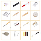 Handmade Leather DIY Tool Set Sewing Craft Tool Set, 48 In 1 Set