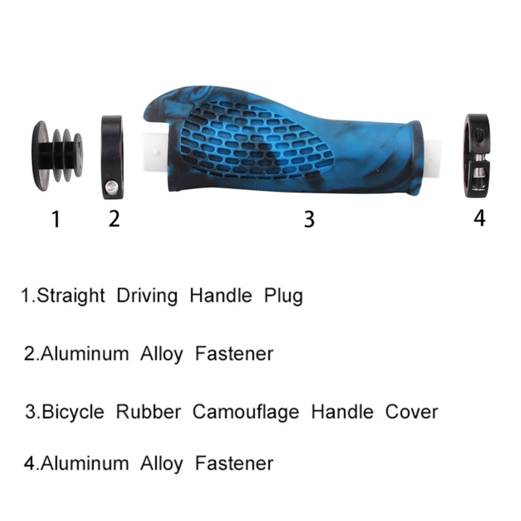 MZYRH 1pair Mountain Bike Bicycle Handlebar Grips Protective Covers, MZYRH White and Blue, MZYRH Black and Yellow, MZYRH Dark Green, MZYRH Black and Red, MZYRH Black and White, MZYRH Black Blue
