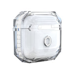 For AirPods 3 RJT-AP-03 Transparent Anti-fall Bluetooth Earphone Protective Sleeve, For AirPods 3 White, For AirPods 3 Black For AirPods 3 White White
