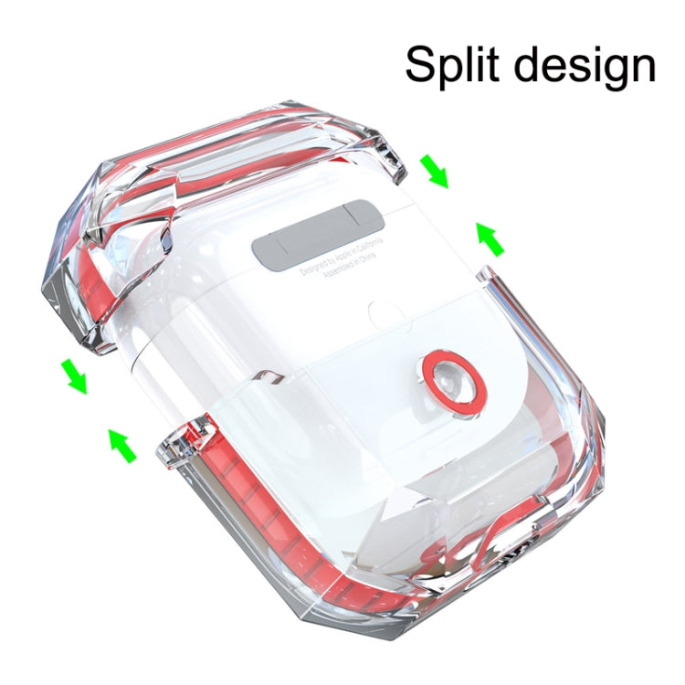 For AirPods 3 RJT-AP-03 Transparent Anti-fall Bluetooth Earphone Protective Sleeve, For AirPods 3 White, For AirPods 3 Black