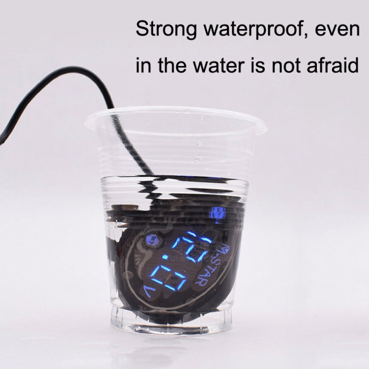 YL-M01 Motorcycle Battery Voltage Monitoring M-STAR Intelligent Voltage Meter, YL-M01 Blue, YL-M01 Gold, YL-M01 Purple – Waterproof