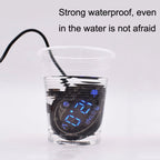 YL-M01 Motorcycle Battery Voltage Monitoring M-STAR Intelligent Voltage Meter, YL-M01 Blue, YL-M01 Gold, YL-M01 Purple – Waterproof