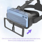 VRSHINECON G13 Virtual Reality VR Glasses Mobile Phone Movie Game 3D Digital Glasses, G13 – Non-slip