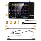 NANOVNA-H Upgraded Version 2.8 Inch TFT 50Khz-1.5Ghz Vector Network Antenna Analyzer MF HF VHF UHF With SD Card, 2.8 Inch 2.8 Inch