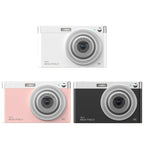 C13 2.88 inch 4K 8X Optical Zoom Telescopic Lens HD Digital Camera, Spec:, White