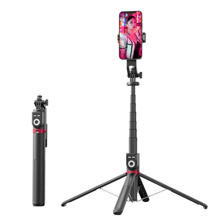 360-degree Rotating Foldable Bluetooth Selfie Sticks Live Stand, Spec:, P220 TK (Single Clip), P225 TK (Single Clip) P225 TK (Single Clip)