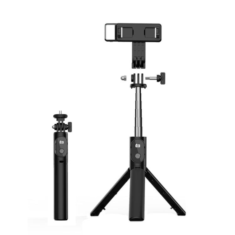 Portable 360 Degree Rotation Foldable Bluetooth Selfie Stick, Spec:, P20S 72cm, P20S-1 74cm, P20H 102cm, P20H-1 102cm – Bluetooth P20S-1 74cm