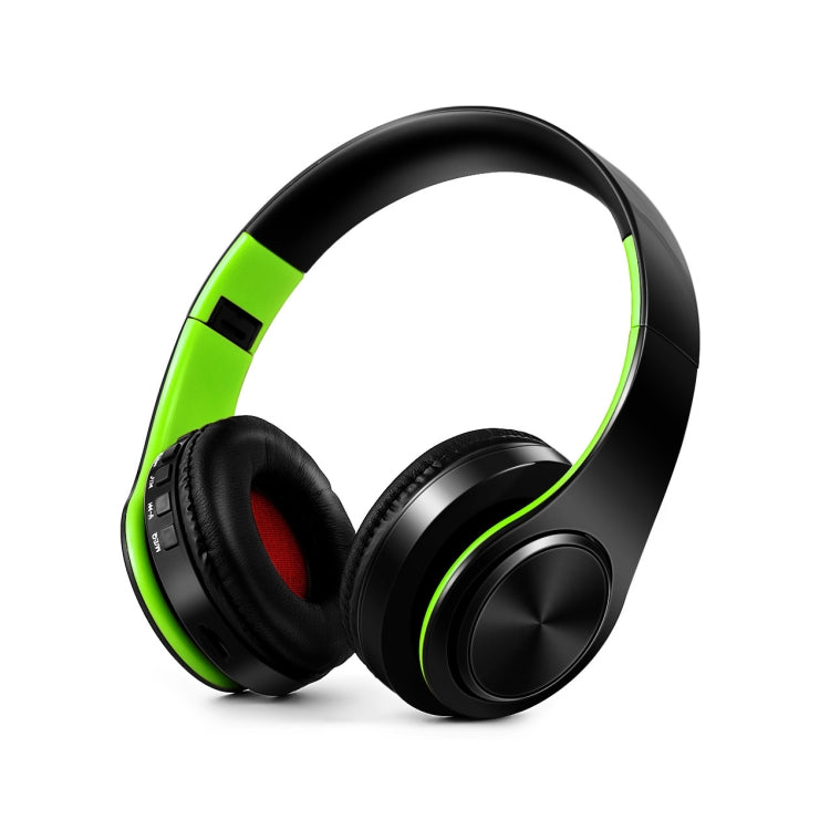 LPT660 Bluetooth Wireless Headset HIFI Stereo Sports Headphones, LPT660 (White Green), LPT660 (White Orange), LPT660 (White Pink), LPT660 (White Gold), LPT660 (Black+Green), LPT660 (White Rose Gold), LPT660 (Black Orange), LPT660 (Black Pink)... –... LPT660 (Black+Green) Black+Green