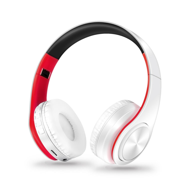 LPT660 Bluetooth Wireless Headset HIFI Stereo Sports Headphones, LPT660 (White Green), LPT660 (White Orange), LPT660 (White Pink), LPT660 (White Gold), LPT660 (Black+Green), LPT660 (White Rose Gold), LPT660 (Black Orange), LPT660 (Black Pink)... –... LPT660 (White Red) White+Red