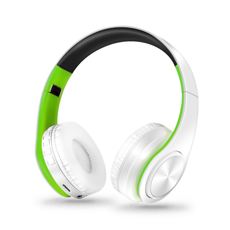 LPT660 Bluetooth Wireless Headset HIFI Stereo Sports Headphones, LPT660 (White Green), LPT660 (White Orange), LPT660 (White Pink), LPT660 (White Gold), LPT660 (Black+Green), LPT660 (White Rose Gold), LPT660 (Black Orange), LPT660 (Black Pink)          ... LPT660 (White Green) White+Green