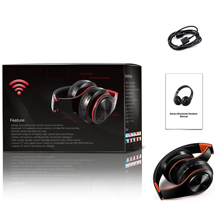 LPT660 Bluetooth Wireless Headset HIFI Stereo Sports Headphones, LPT660 (White Green), LPT660 (White Orange), LPT660 (White Pink), LPT660 (White Gold), LPT660 (Black+Green), LPT660 (White Rose Gold), LPT660 (Black Orange), LPT660 (Black Pink)          ...
