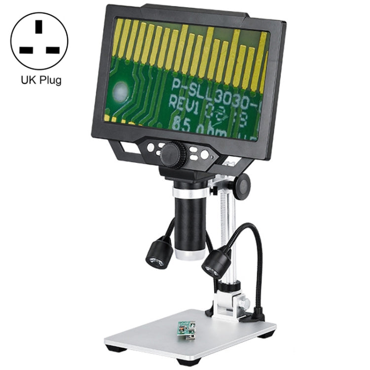 G1600 1-1600X Magnification 9 Inch Electron Microscope, Style:, Without Battery US Plug, Without Battery EU Plug, Without Battery UK Plug, Without Battery AU Plug, With Battery US Plug, With Battery EU Plug, With Battery UK Plug, With Battery AU Plug... With Battery UK Plug