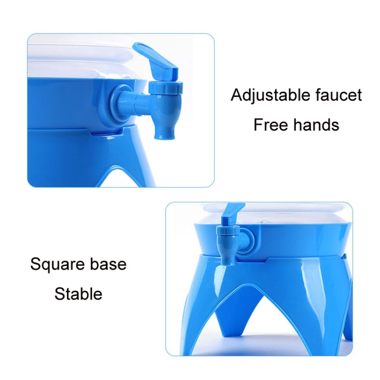 Outdoor Camping Portable Car Retractable Folding Bucket With Faucet, Capacity:, 5.5L, 7.5L