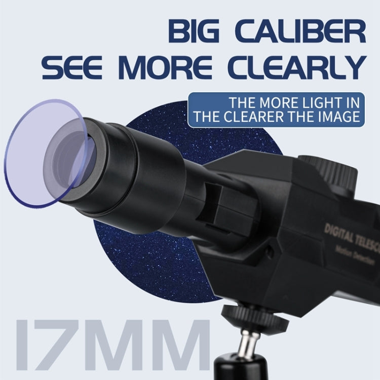 W007 WIFI Digital Telescope 70X Wireless Motion Detection Monitor Monocular With Metal Tripod, 70X