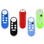 For Google Chromecast 2020 Y16 Remote Control Anti-fall Silicone Protective Case, Y16 (Luminous Green), Y16 (Luminous Blue), Y16 (Black), Y16 (Red), Y16 (Blue)