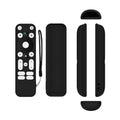 Y55 For ONN Android TV 4K UHD Streaming Device Anti-Fall Silicone Remote Control Cover Black