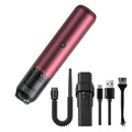 Pinjia P12 High Power Handheld Wireless Vehicles / Household Vacuum Cleaner, P12 Wine Red, P12 Elegant Black P12 Wine Red Wine Red