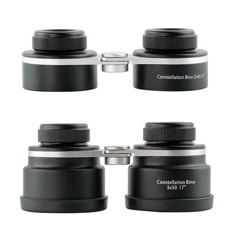 2X/3X Stargazing Binoculars HD Full Optical Lens Portable Telescope, 2x40, 3x50