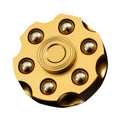 EDC Removable Fingertip Spinner Revolver Clip Pure Brass Stress Relief Toys, Revolver Clip(Gold), Revolver Clip(Silver), Revolver Clip(Black) – Aluminum Alloy Revolver Clip(Gold) Gold