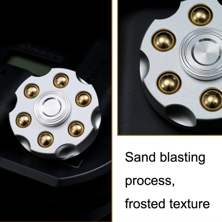 EDC Removable Fingertip Spinner Revolver Clip Pure Brass Stress Relief Toys, Revolver Clip(Gold), Revolver Clip(Silver), Revolver Clip(Black) – Aluminum Alloy