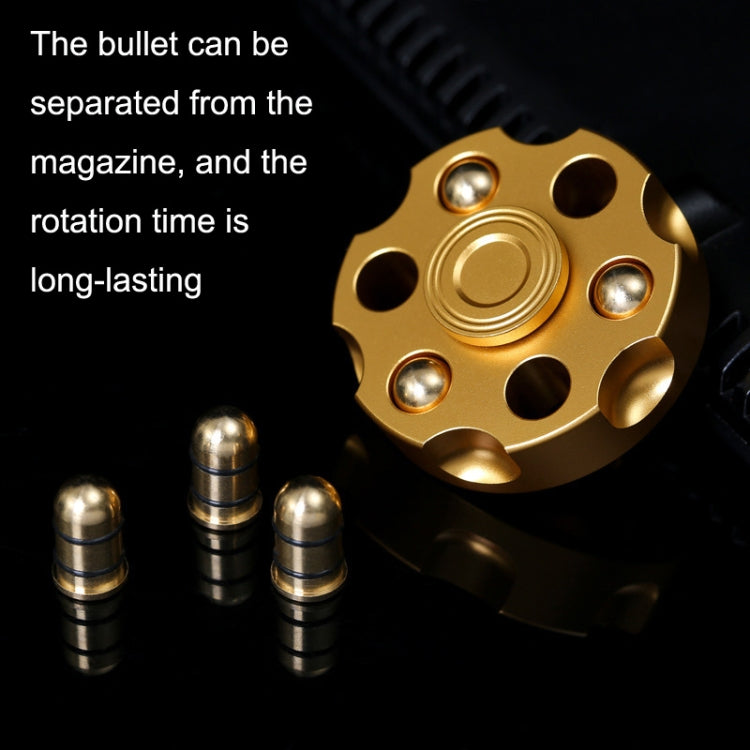 EDC Removable Fingertip Spinner Revolver Clip Pure Brass Stress Relief Toys, Revolver Clip(Gold), Revolver Clip(Silver), Revolver Clip(Black) – Aluminum Alloy