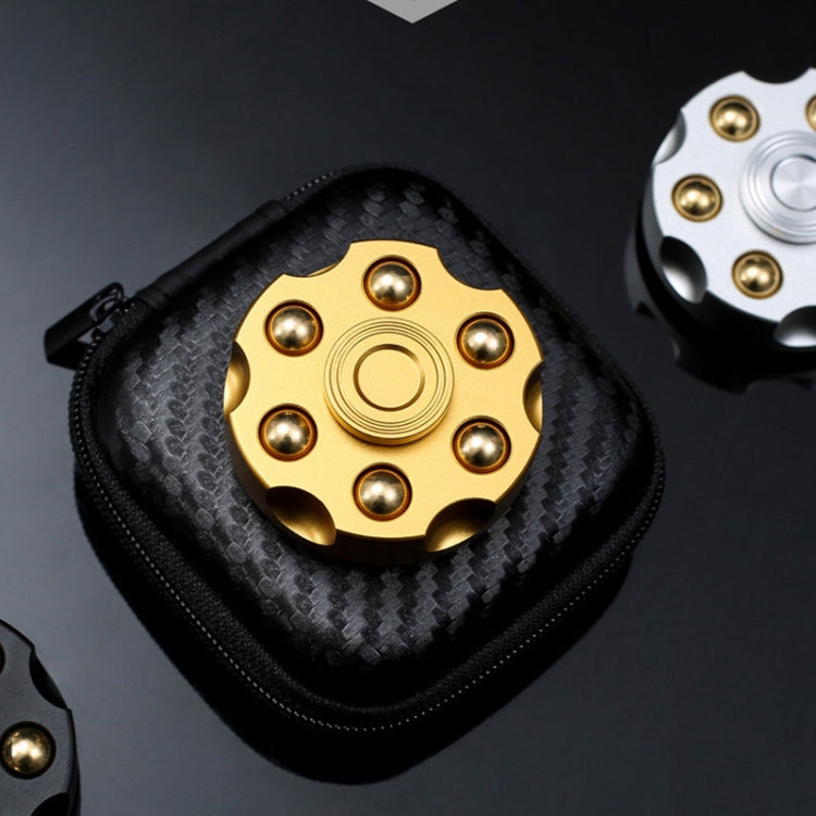 EDC Removable Fingertip Spinner Revolver Clip Pure Brass Stress Relief Toys, Revolver Clip(Gold), Revolver Clip(Silver), Revolver Clip(Black) – Aluminum Alloy