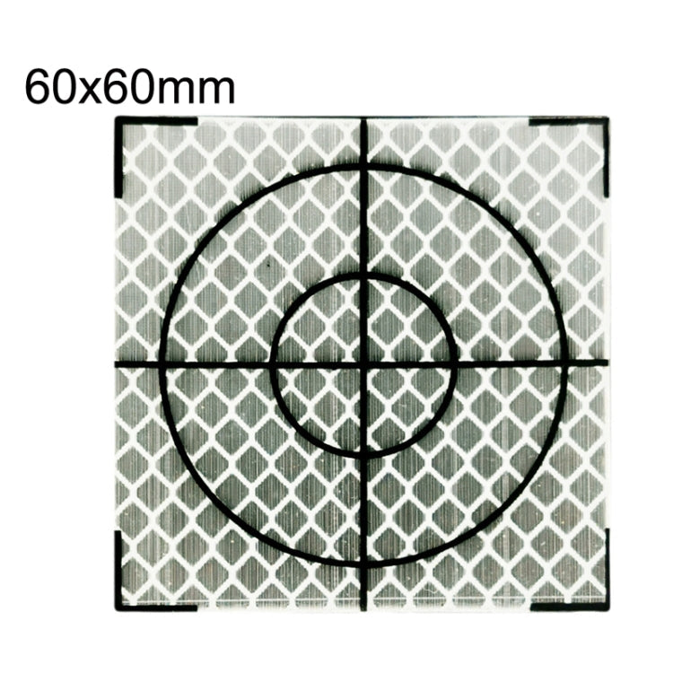 FP001 Diamond Tunnel Mapping Reflective Sticker Monitoring Measurement Point Sticker, Size: 60x60mm, 60x60mm, 60x60mm With Triangle – Durable Build, Easy to Use 60x60mm