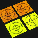 FP001 Diamond Tunnel Mapping Reflective Sticker Monitoring Measurement Point Sticker, Size: 60x60mm, 60x60mm, 60x60mm With Triangle – Durable Build, Easy to Use