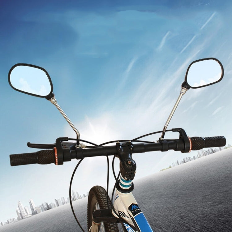 2pcs /Pair Bicycle Rearview Mirror Riding Mountain Car Reflector Bicycle Reversing Mirror, 2pairs Rearview Mirror 2pairs Rearview Mirror