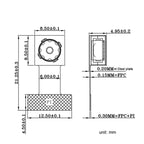 HDF5640-AF AF OV5640 Support 1080P 5MP Camera Module, HDF5640-AF