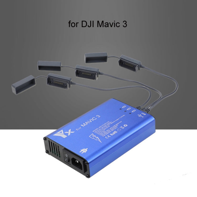 for DJI Mavic 3 YX 1 to 5 Charger With Switch – TPU