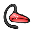 YX02 With Digital Display Hanging Ear Bone Conduction Bluetooth Headset, YX02 Red, YX02 Pink, YX02 Black, YX02 Grey YX02 Red Red