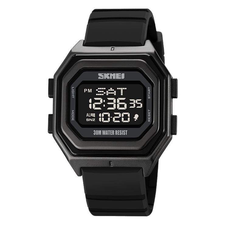 Watch – Silicone (Black) 1875 Silicone Band Black Machine